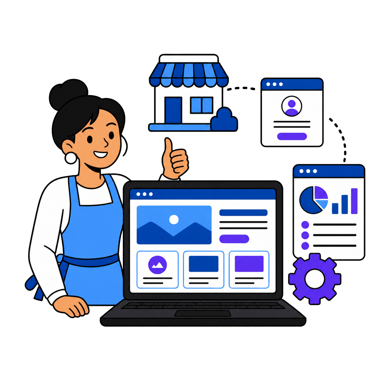 Websites & Tools illustration